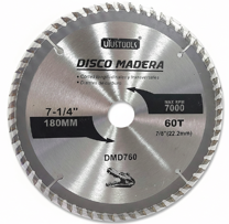 DMD760 – DISCO MADERA 180x60T